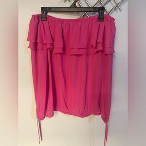 Michael Kors Vibrant Pink Blouse